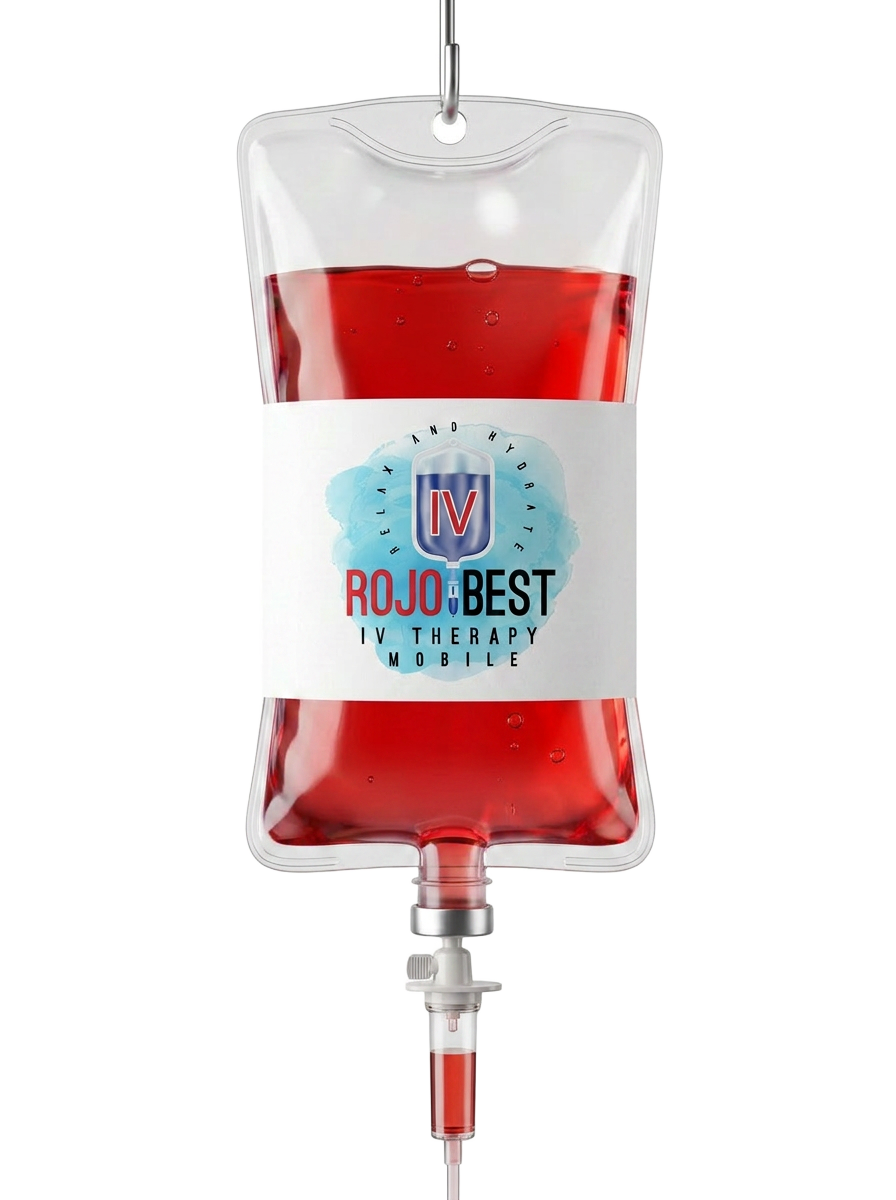 Hangover Cure IV drip bag